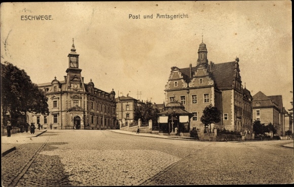 KP Eschwege an der Werra Hesse, poczta, sąd rejonowy