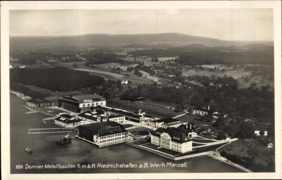 Ak Friedrichshafen am Bodensee, Dornier-Metallbauten GmbH