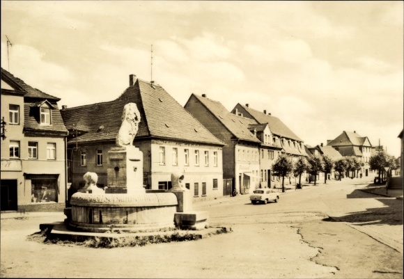 Ak Lucka im Altenburger Land,  Altenburger Straße