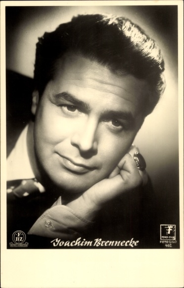 Postcard Actor Joachim Brennecke, Portrait, FBZ Verlag