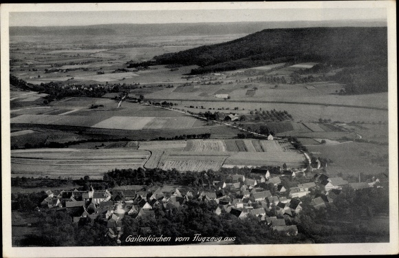 PC Gailenkirchen Schwäbisch Hall, aerial photo of the place with surroundings