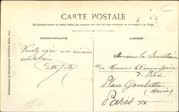Postcard Monaco, Garde d&#39;honneur de SASM le Prince