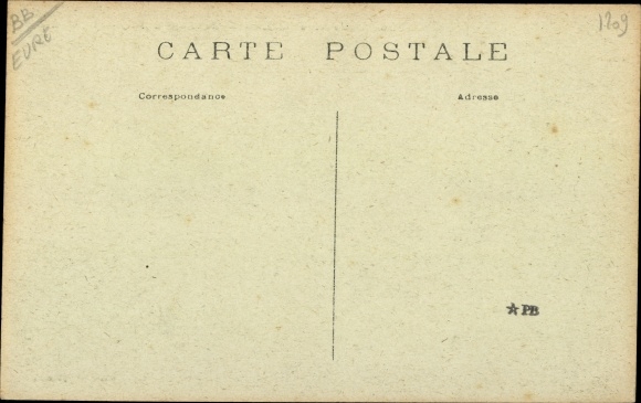Postcard Amfreville la Campagne Eure, Le Chateau