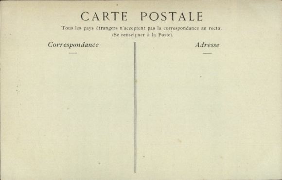 Postcard Broglie Eure, Church