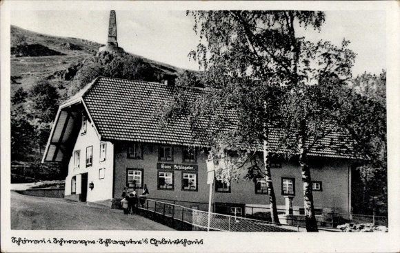 Picture PC Schönau in the Black Forest, birthplace of Albert Leo Schlageter