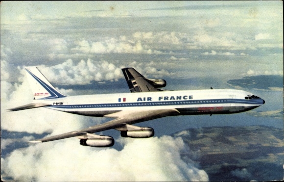 KP Francuski samolot pasażerski, Boeing 707 Intercontinental, Air France