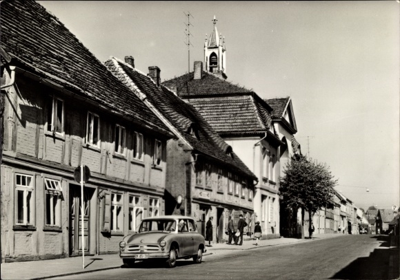 Postcard Goldberg in Mecklenburg, City Council