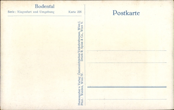PC Bodental in Carinthia, local motif