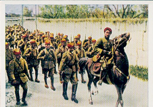 Collection picture World War 1914 Russia, Serbia, Türkiye No. 36, Turkish Infantry