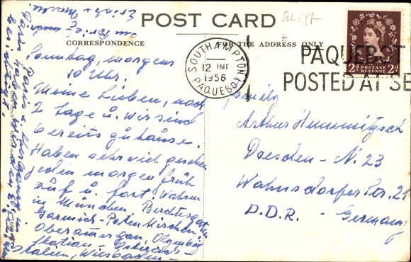 Artist Postcard Steam Ship RMS Queen Mary, Cunard Line