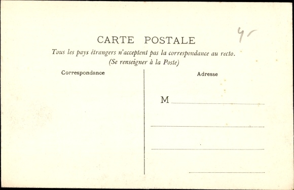 Postcard Reunion, Church of Salazie, mass