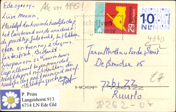 Ansichtkaart Bocholt in Münsterland, postkantoor