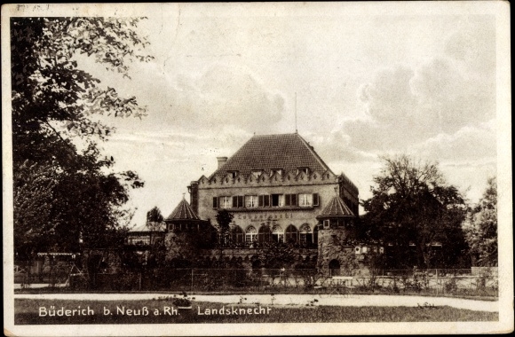 PC Büderich (District Düsseldorf) Meerbusch on the Lower Rhine, Landsknecht