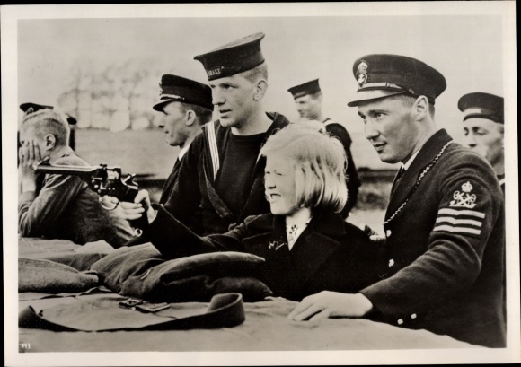 Foto H. Hoffmann, Plymouth South West England, Schießwettbewerb, Royal Navy, Britische Kriegsmarine
