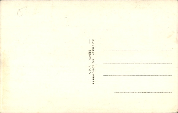 Artist Postcard A Good Recommendation, Marquis, Baptiste