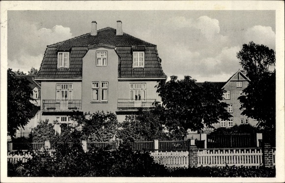 Ak Ostseebad Grömitz in Holstein, Kinderheim Seestern, Hamburger Schulverein, Das Schloss