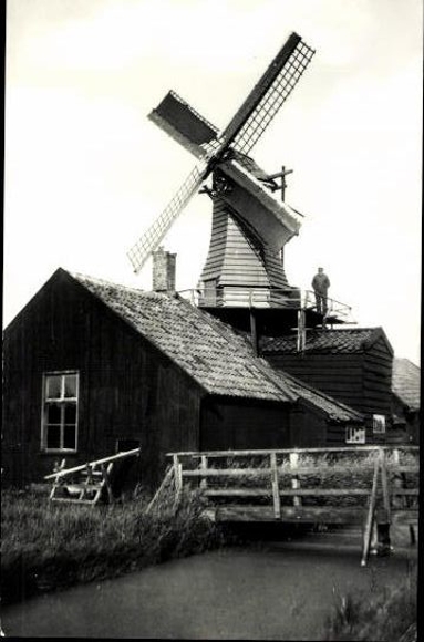 Set von 90 Ansichtskarten Windmühlen Niederlande