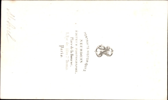 Carte de Visite Composer Étienne-Nicolas Méhul
