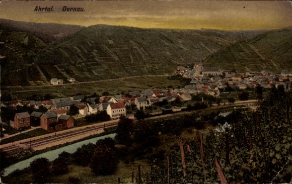 Postcard Dernau an der Ahr, Ahrtal, general view