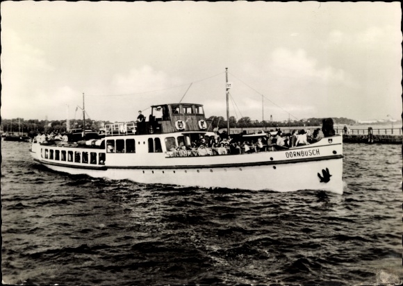 Ak MS Dornbusch in beweging, Witte Vloot Stralsund