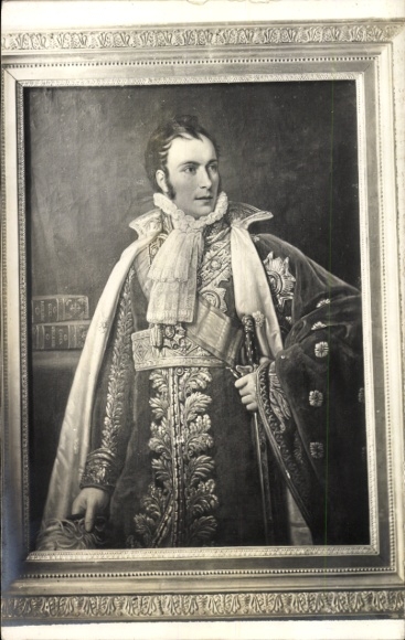 Ak Engène Beauharnais, Portrait