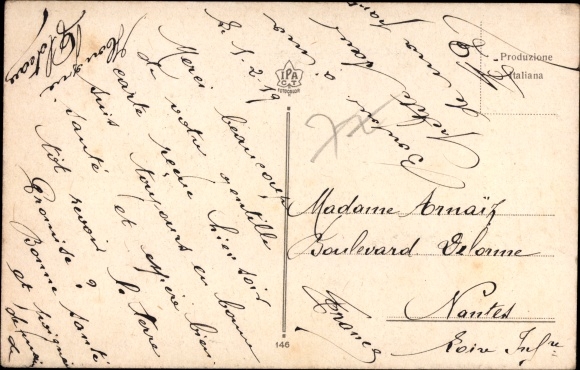 Postcard Saloniki Thessaloniki Greece, a district of the Upper Town