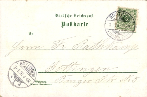 Chromo-Litho Northeim in Lower Saxony, general view, seminar