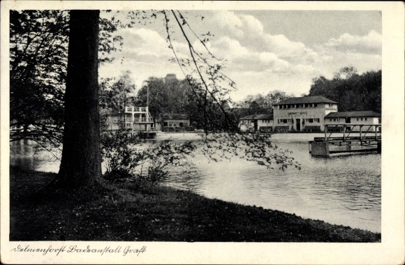 Postcard Delmenhorst in Lower Saxony, bathing establishment Graft