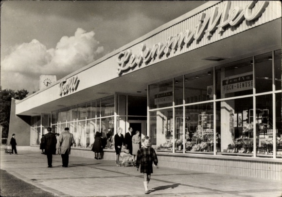 KP Leinefelde w Eichsfeld, centrum handlowe, artykuły spożywcze