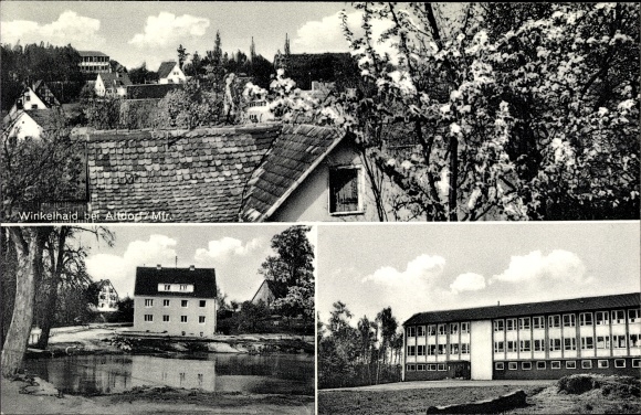 Ak Winkelhaid bei Altdorf in Mittelfranken Bayern, Gebäude