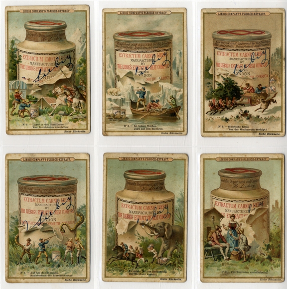 Liebig Pictures Series A 151 Extract Pots III (Large) 1890