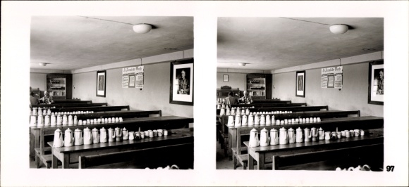 Stereo spatial image The NS model companies 1937-38 No. 97 Steinwerke Meys &amp; Co Luckenbach Westerwald