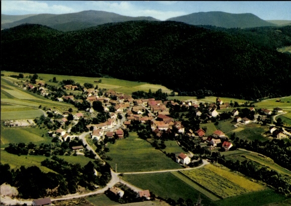 Postcard Gellershausen Edertal in Northern Hesse, general view