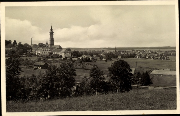 Postcard Neumarkt Sankt Veit an der Rott Upper Bavaria, general view