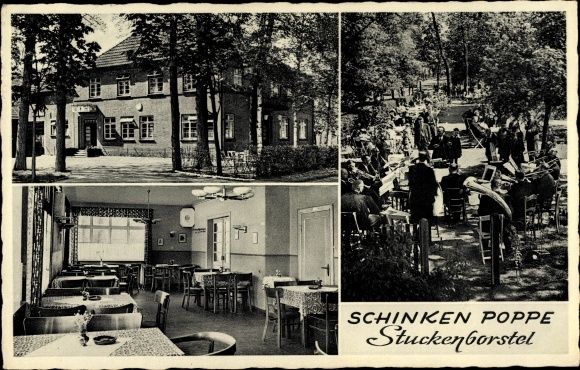 PC Stuckenborstel Sottrum in Lower Saxony, Inn Schinken Poppe, interior view