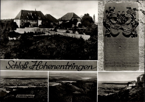 Ak Entringen Ammerbuch in Baden Württemberg, Hohenentringen, Kasteel