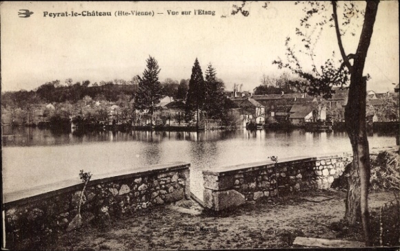 KP Peyrat le Château Haute Vienne, staw