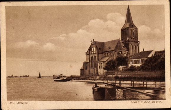 PC Emmerich on the Lower Rhine, lot on the Rhine