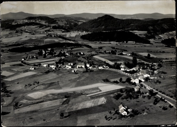 Photo Eberhardsreuth Schönberg in the Bavarian Forest, aerial photograph
