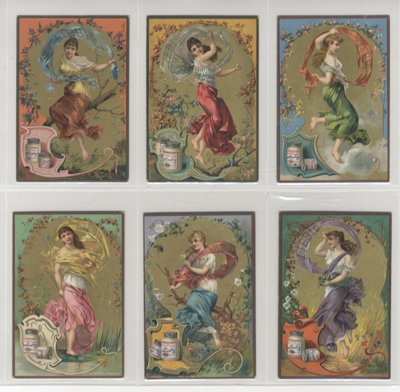 Liebig pictures series A 181 Genien 1891