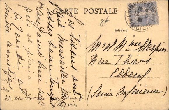 CPA Plonévez Porzay Finistère, Chapelle Sainte Anne la Palud, Vue generale de la Foule des Fideles