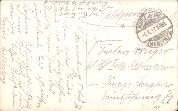 Postcard Malbork Marienburg West Prussia, Barracks 152