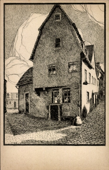 Künstler Ak Bloßfeld, Bernburg an der Saale,  Freiheit
