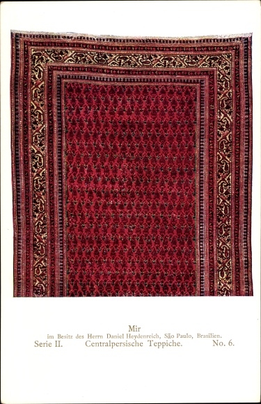 Ac Masterpieces of Oriental Knotting II 6, Central Persian Carpets, Mir