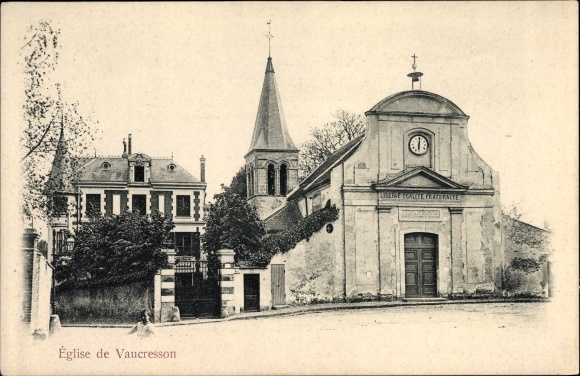 Ak Vaucresson Hauts de Seine, L&#39;Eglise
