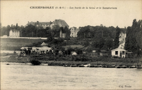Ak Champrosay Essonne, Seine, Sanatorium