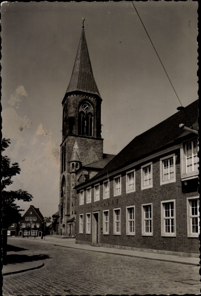 Foto Ak Stadtlohn im Münsterland, Kirche