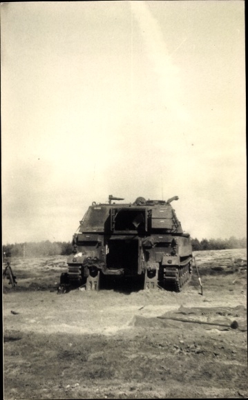 Photo Postcard Tank of the Bundeswehr