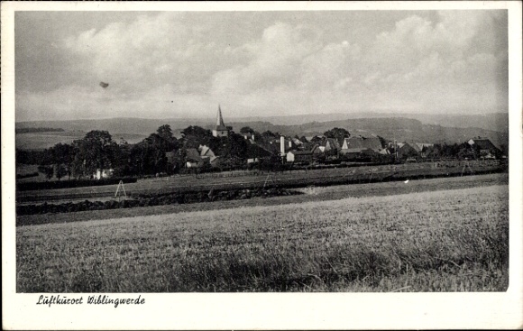 Ak Wiblingwerde im Sauerland, Gesamtansicht, Gasthof Heinrich Winkhaus