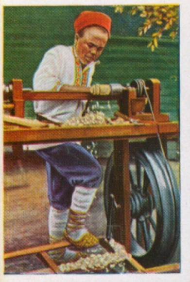Collector's picture The Colorful World, At the Gate of Asia, Chuvash Woodturner